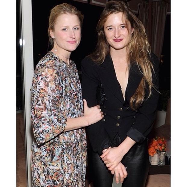 Mammie y Grace Gummer, hijas de Meryl Streep. 