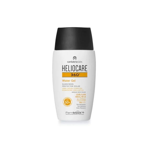 Protector solar Heliocare 360 Water Gel SPF50+ de Heliocare (27,95 euros).