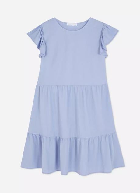 Vestido azul de Primark (14 euros)