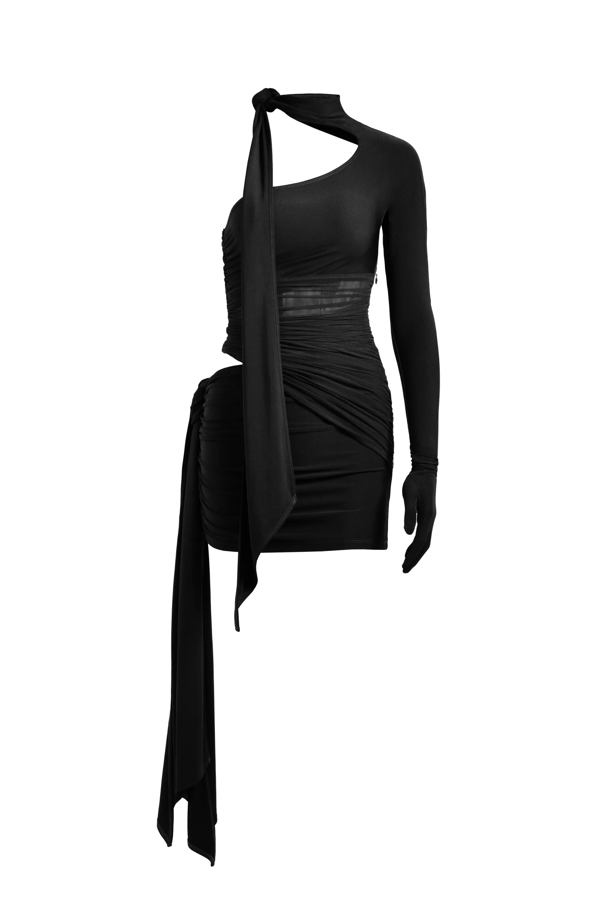 El vestido negro de Mugler x H&M