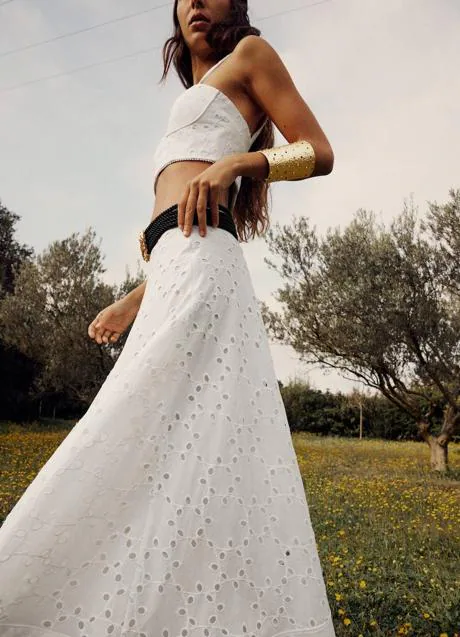 MODA: Faldas con bordado inglés perfectas para verano