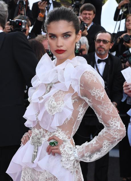 Sara Sampaio en el Festival de Cannes de 2017./ GTRES