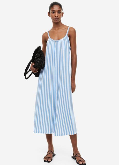 Vestido de rayas de H&M (19,99 euros)