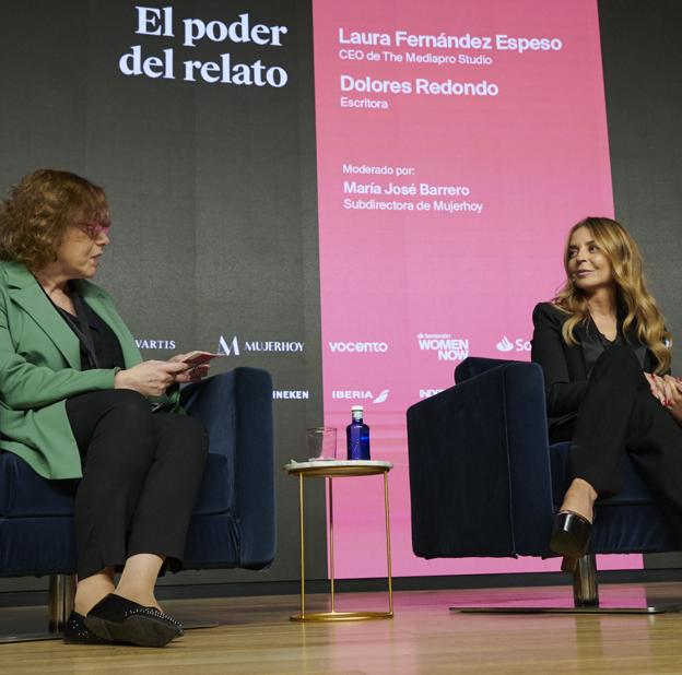 María José Barrero, subdirectora de Mujerhy y Laura Fernández Espeso, CEO de The Mediapro Studios. 