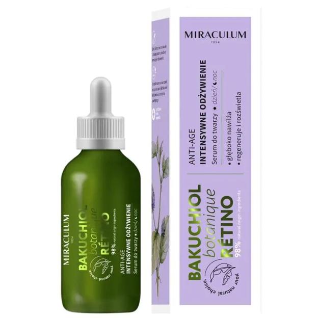 Bakuchiol Retinol Serum Antiedad Regenerante de Miraculum.