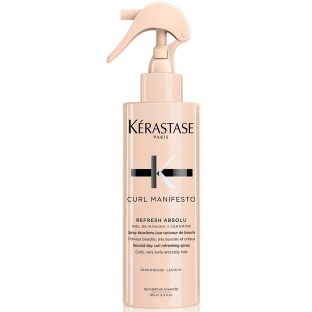 Curl Manifesto Refresh Absolu Reavivador Rizos de Kerastase.