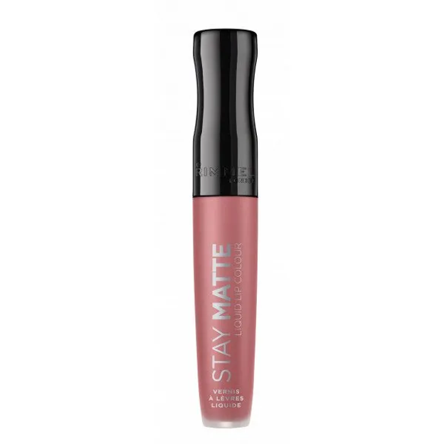 El Stay Matte Liquid Lip Colour de Rimmel London.