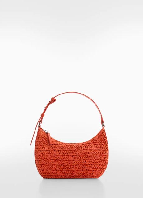 Bolso de rafia de Mango (35,99 euros)