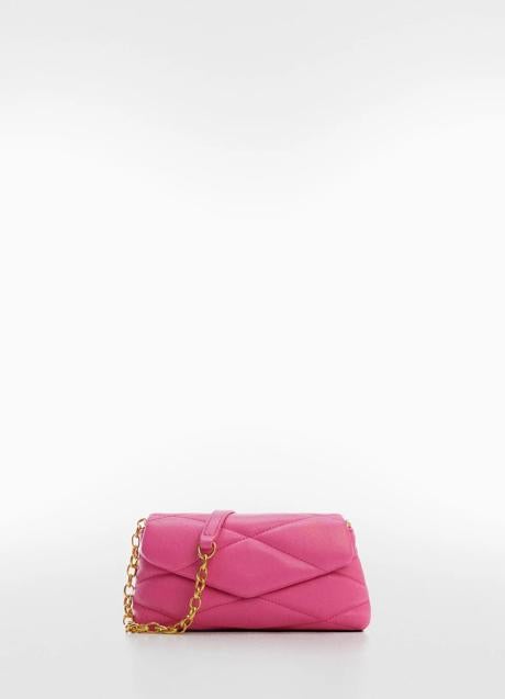 Bolso rosa de Mango (22,99 euros)