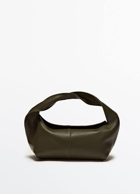 Bolso croissant de Massimo Dutti