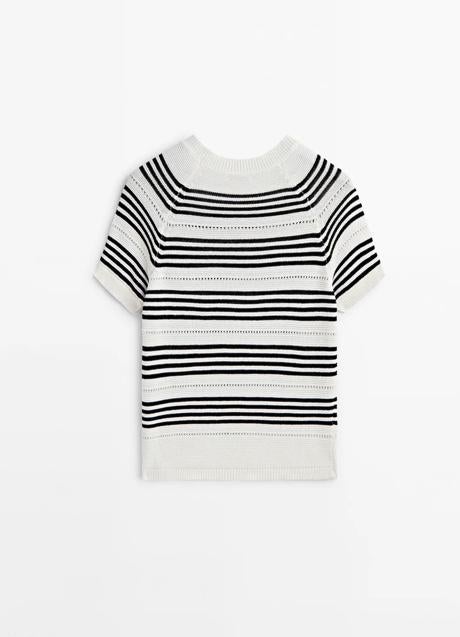 Camiseta de rayas de Massimo Dutti (49,99 euros)