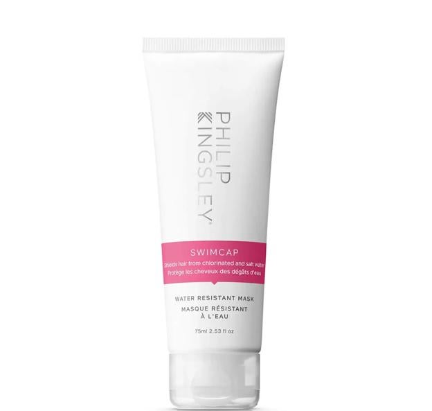 Crema protectora del sol y cloro Swimcap Water Resistant Mask de Philip Kingsley. 