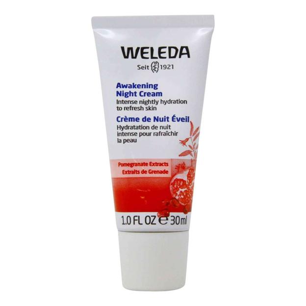 Pomegranate Firming Night Cream de Weleda.