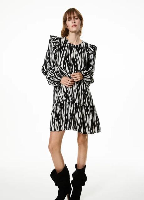 Vestido estampado de H&M (35,95 euros)