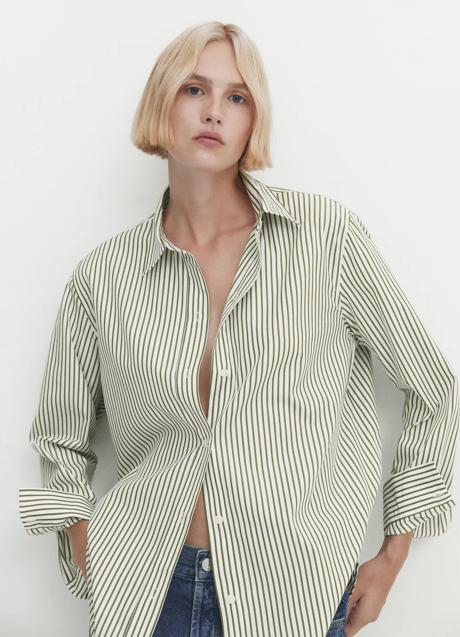 Camisa de rayas de Massimo Dutti (49,99 euros)