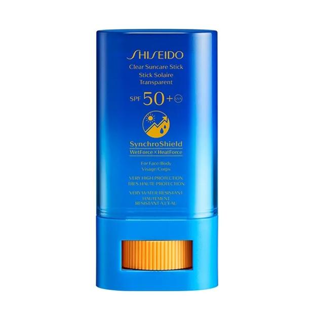 Fotoprotector en formato stick Clean Suncare de Shiseido.