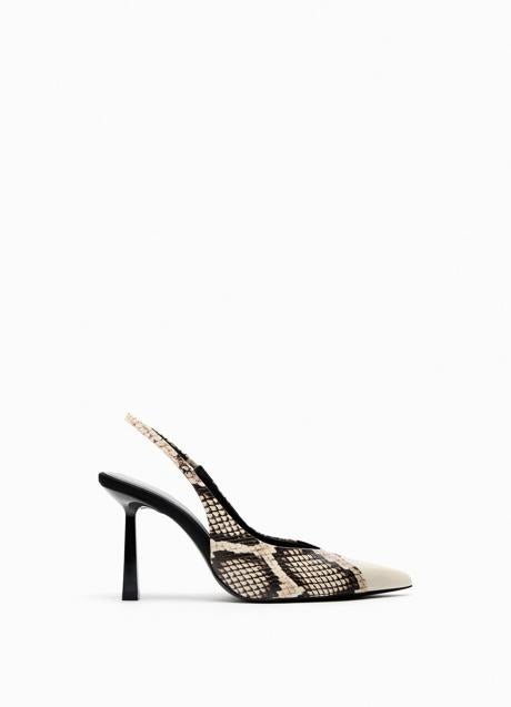 Zapatos destalonados de Zara (35,99 euros)