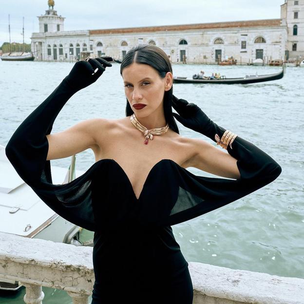 Milena Smit en Venecia.