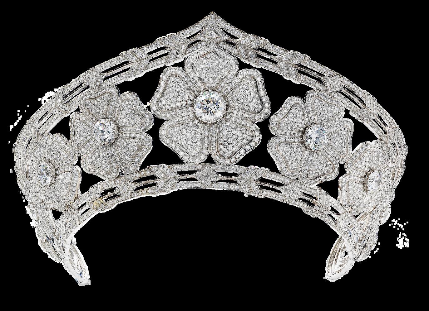 Diadema de la exposición 'Arte de amar', de Yanes.