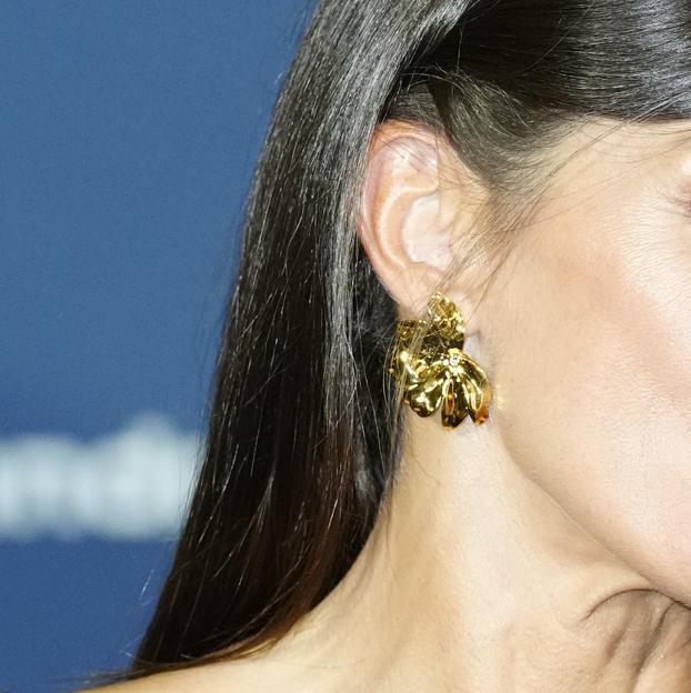 Los pendientes de la reina Letizia.