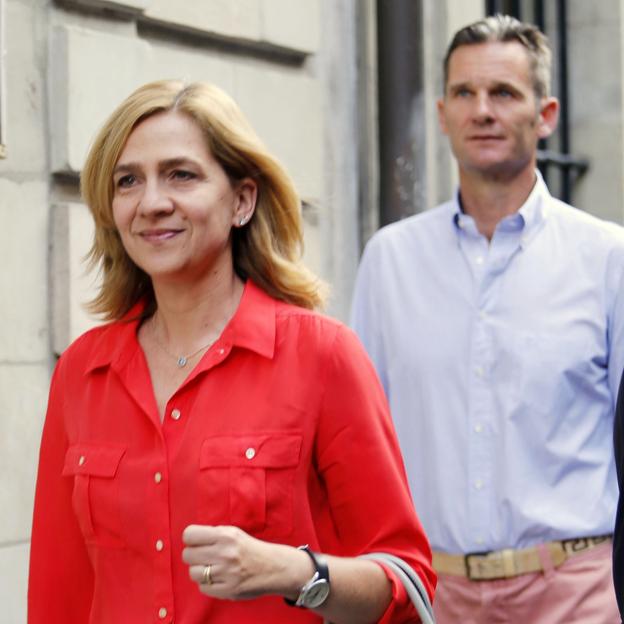 La infanta Cristina e Iñaki Urdangarin. 