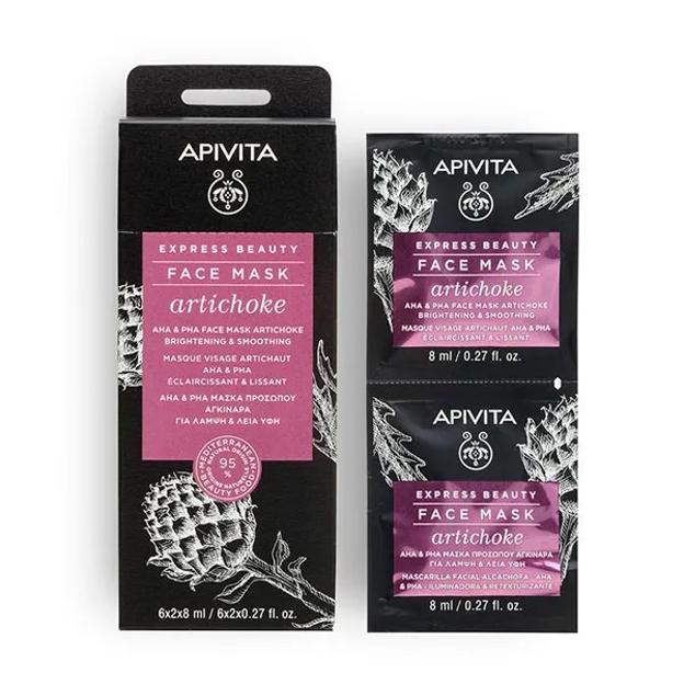 Express Beauty Mascarilla Alcachofa de Apivita.