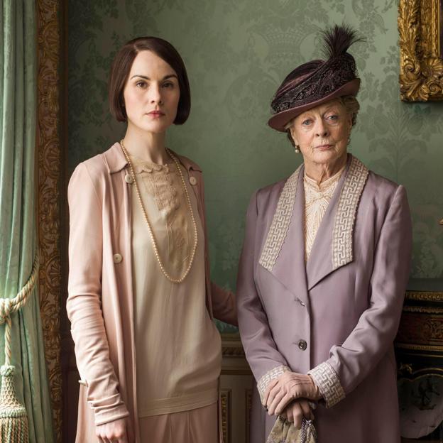 Michelle Dockery y Maggie Smith en una imagen de Downton Abbey. 