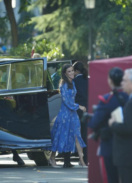 La reina Letizia en el Día de la Hispanidad. / LIMITED PICTURES