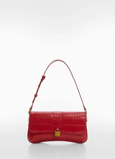 Bolso rojo de Mango (29,95 euros)