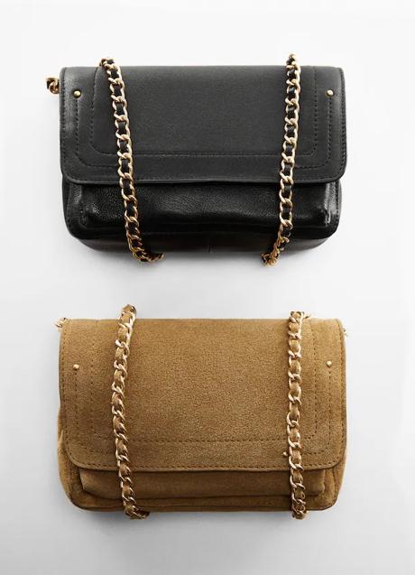 Bolso con cadena de Mango (49,99 euros)