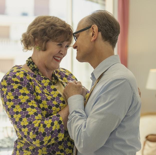 Sarah Lancashire y David Hyde Pierce en una imagen de la segunda temporada de Julia.