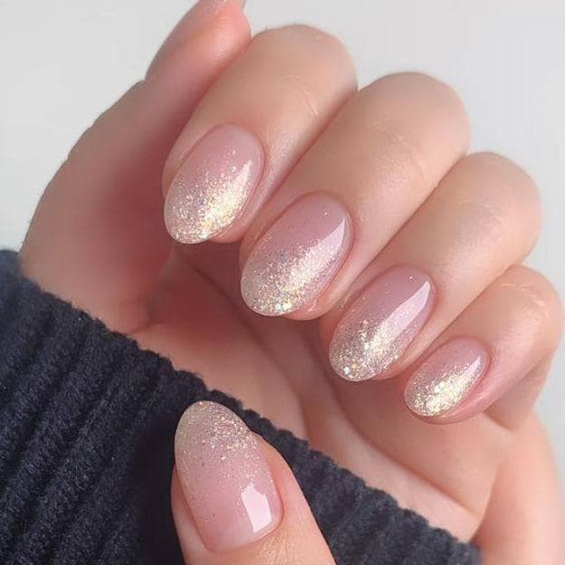 Manicure con glitter para uñas, así puedes lucir la tendencia del