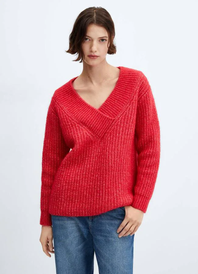 Los jerséis rojos están de moda este otoño y estos 15 son los más