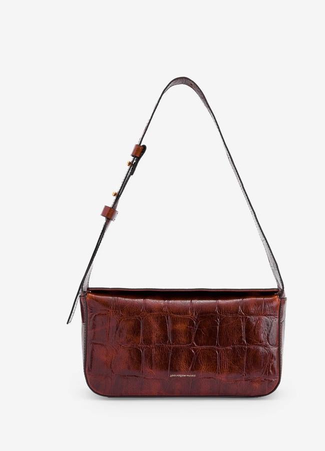 Bolso baguette de Adolfo Domínguez, 199 euros.