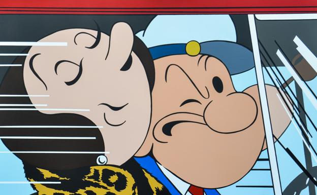 Fotograma de Popeye y Olivia.