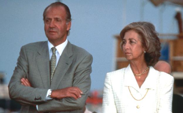 Sofía de Grecia y Juan Carlos en una imagen de archivo. 