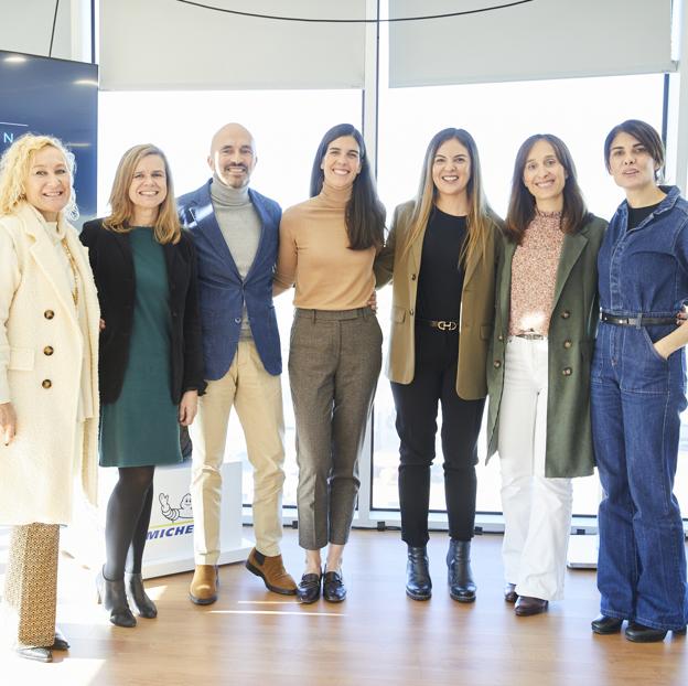 Mónica Rius (Michelin), Paula Bartolomé (Alfa Romeo y DS), Pedro Berrio (Mujerhoy), Rosa Bellón (Jaguar-Land Rover), Leire Fuertes (Hyundai), Alaitz Garin (Dacia), Beatriz Navarro (Renault-Alpine).