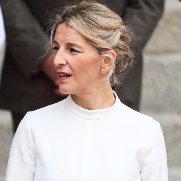 Yolanda Díaz en el Congreso.