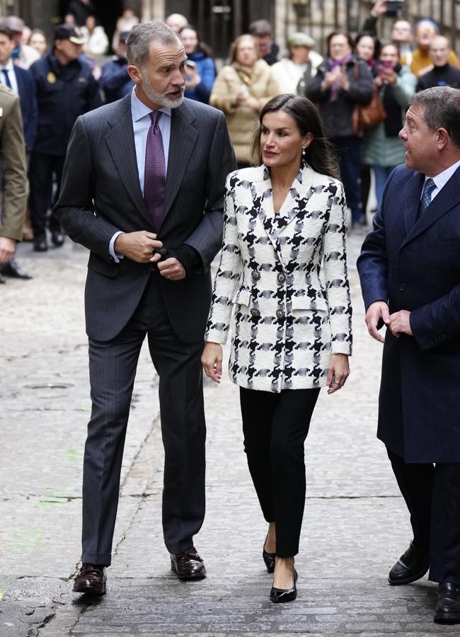 El rey Felipe y la reina Letizia en Toledo. / LIMITED PICTURES