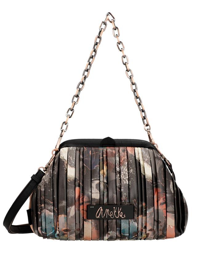 Bolso bombonera plisado Shōen Palette de Anekke, 68.95 euros