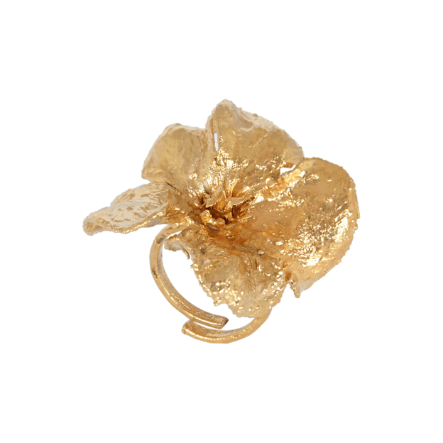 Anillo con forma de flor de Cala Jewels