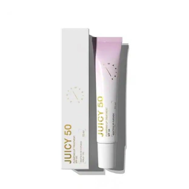 Gloss con protección solar Juicy 50 de Santamarina. 