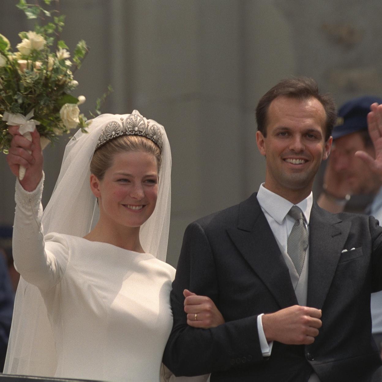 Tatiana de Liechtenstein el día de su boda. //GETTY IMAGES