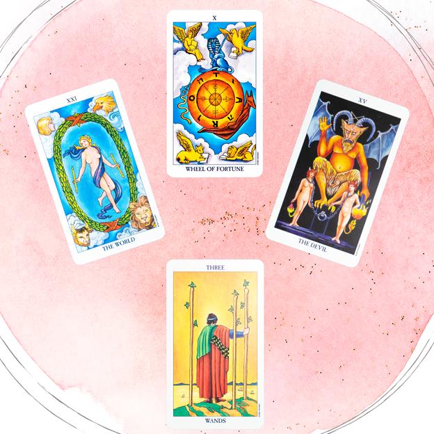 La regencia de Rueda de la Fortuna en las cartas del Tarot esta semana: mercurio retrógrado, cambio de ciclo y oportunidades en el amor