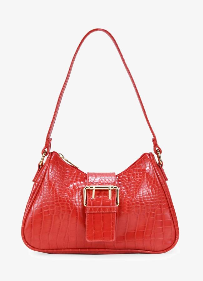 Bolso rojo de hombro