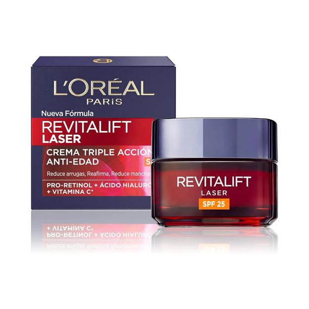 Crema de día Revitalift Láser de L'Oréal Paris.