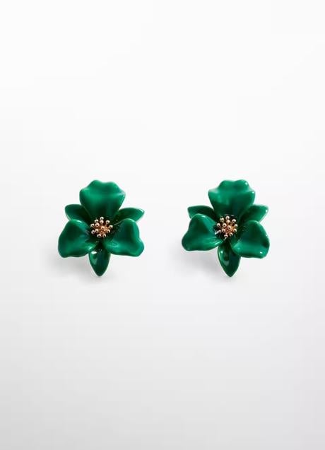 Pendientes flor de Mango (19,99 euros)