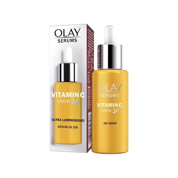 Sérum de día Vitamina C + AHA24 de Olay.