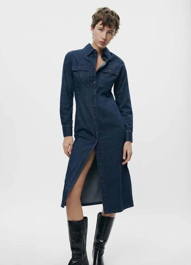 Este es el vestido asimétrico de rebajas de Zara que las mujeres 50+ del  norte de España van a querer llevar con pantalones