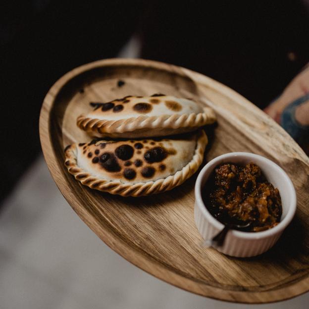 La empanada de carne de Ceferino.